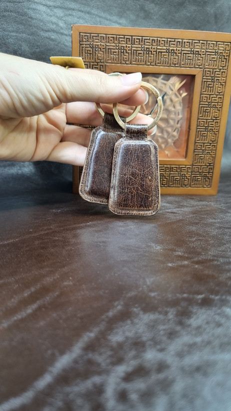 سِت جاکلیدی وجاکارتی چرمی دستدوز بزی افکتی